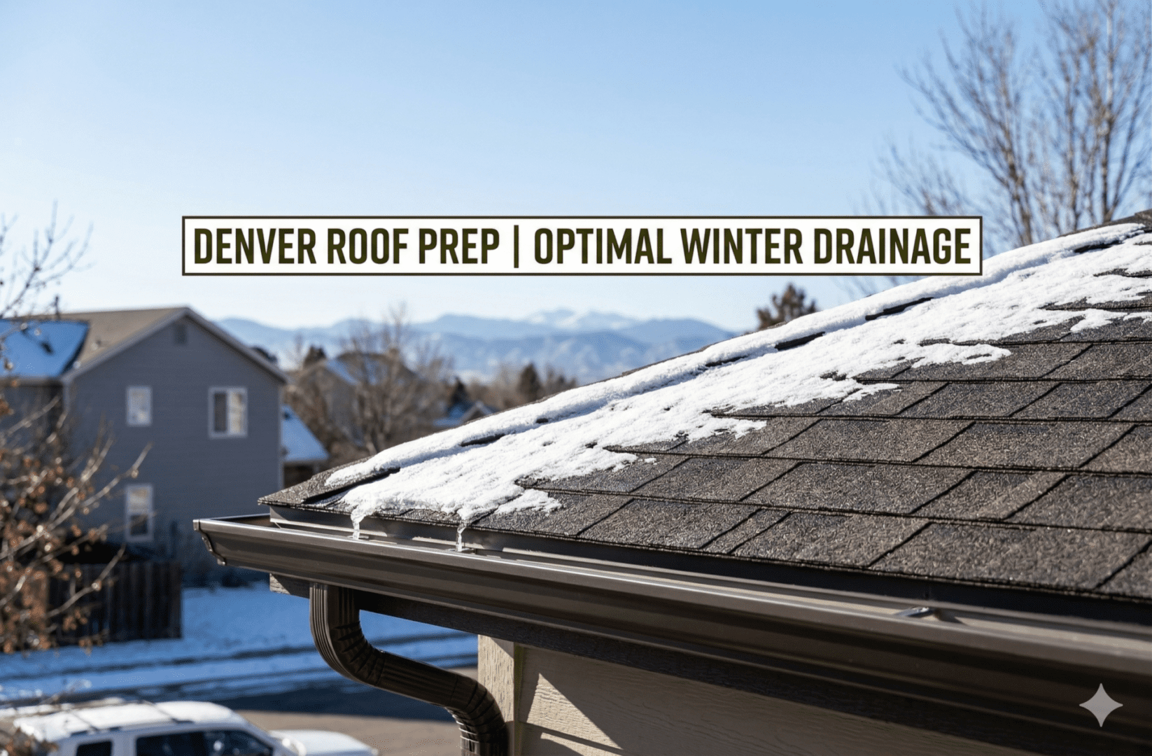 Roof Preparation for Denver First Snow