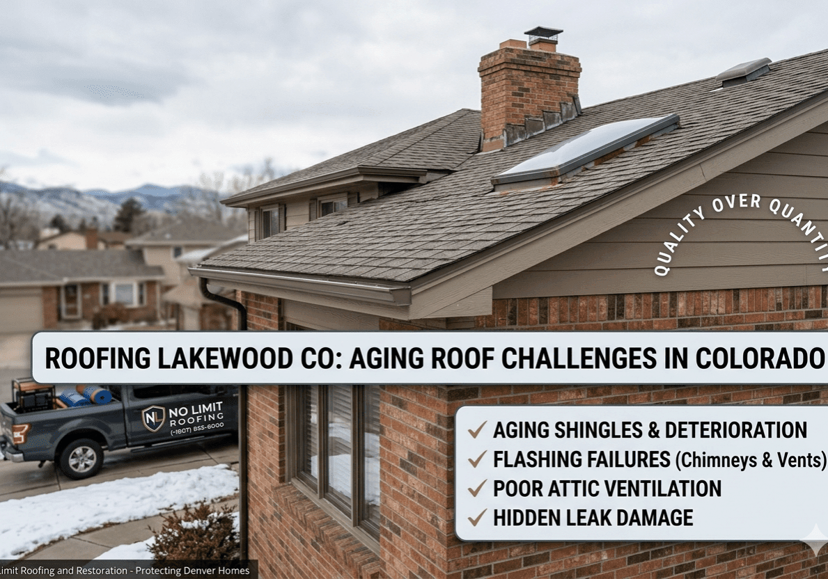 Roofing Lakewood CO Common Roof Problems in Older Homes